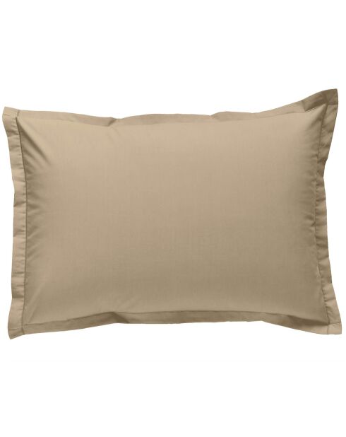 Federa per cuscino Tina Ficelle, 100% cotone, in percalle