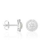 Boucles d'oreilles Canberra Diamant 0.44 ct or blanc