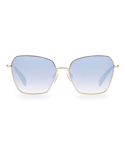 Lunettes de soleil Femme dorées