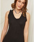 Robe 100% Lin Marilyne noire