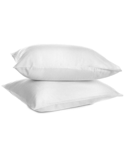 Protège-oreiller blanc