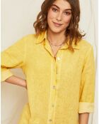Robe 100% Lin Astrid safran