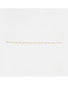 Bracciale regolabile Maia in ottone dorato