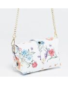 Veelkleurige leren schoudertas van Zephyrf - 16x10x9 cm