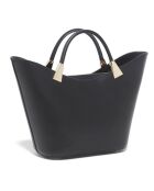 Black Lety Lederhandtasche - 285x17x12 cm