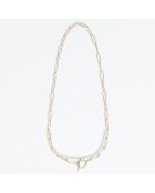 Halskette Talis aus vergoldetem Messing