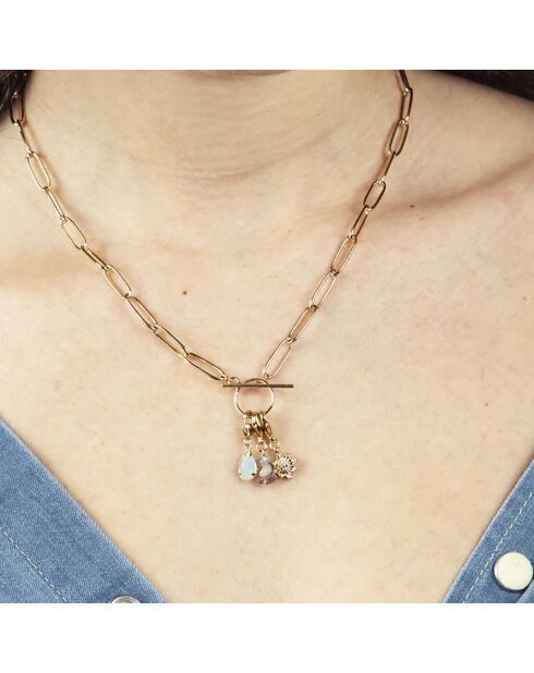 Halskette Talis aus vergoldetem Messing