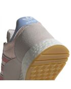 Baskets en Velours de Cuir & Mesh Marathon Tech W gris/rose/bleu