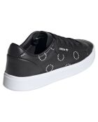 Baskets en Cuir Adidas Sleek W noir/blanc