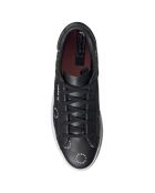 Baskets en Cuir Adidas Sleek W noir/blanc