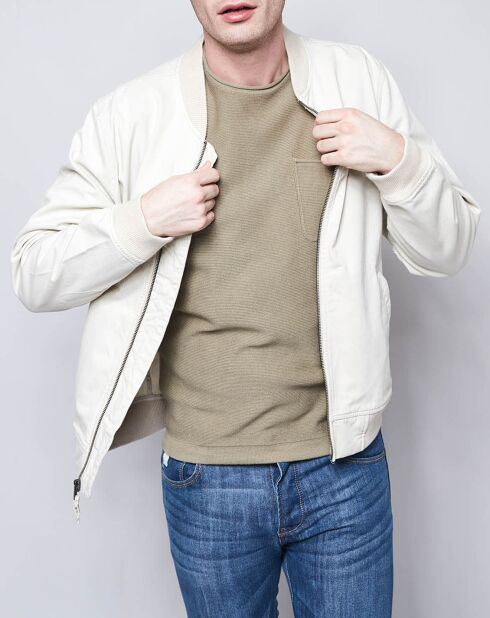 Bombers Twill beige clair