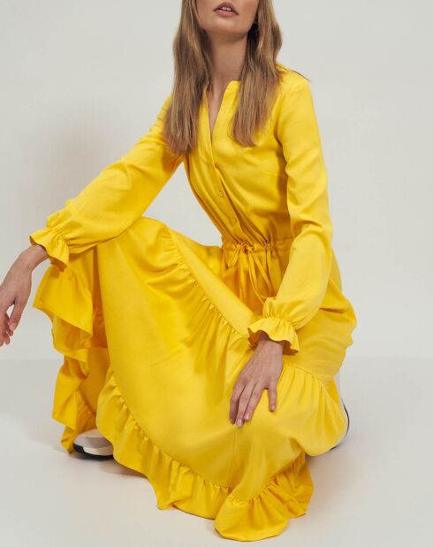 Robe Louise jaune