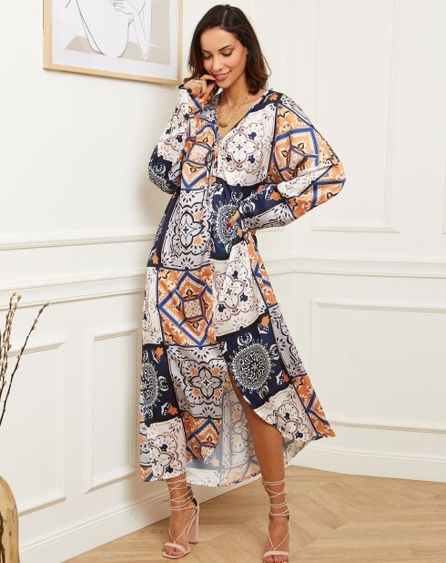 Robe Domitille marine