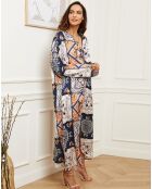 Robe Domitille marine