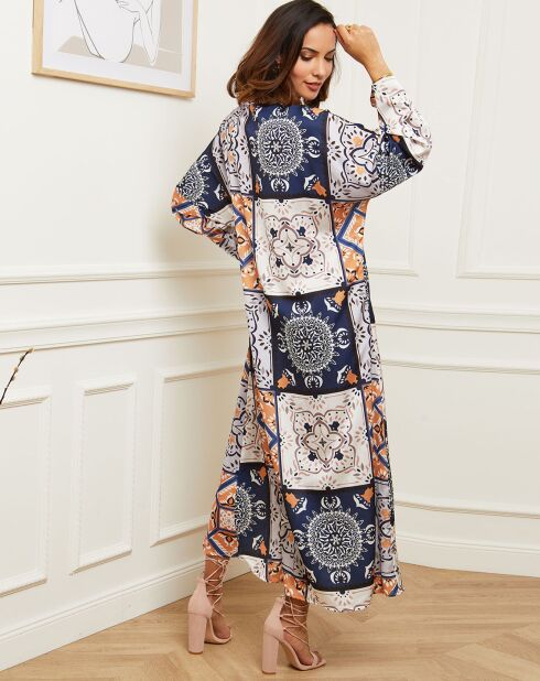 Robe Domitille marine