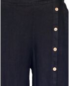 Pantalon 100% Lin Léonie noir
