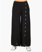 Pantalon 100% Lin Léonie noir