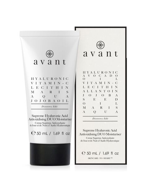Crème Suprême Anti-Oxydante de Jour et de Nuit à l'Acide Hyaluronique 50 ml