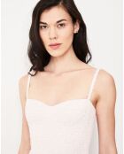 Robe Marilou magnolia