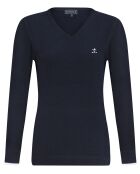 Pull Olivia bleu marine/écru