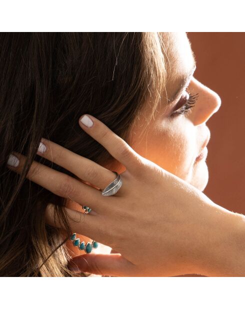 Bague Zipactli en Argent massif