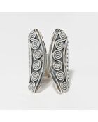 Anillo Mezkal de plata esterlina