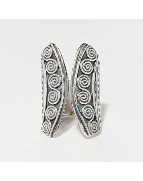 Anillo Mezkal de plata esterlina