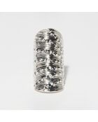 Ring Ozelotl aus Sterlingsilber