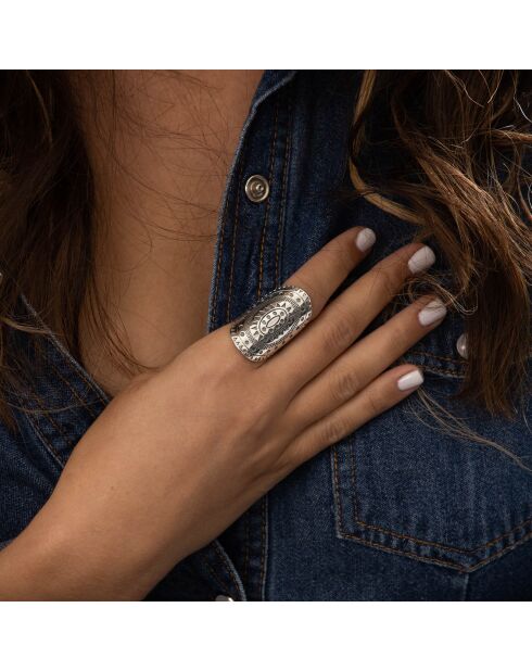 Bague Kabah en Argent massif