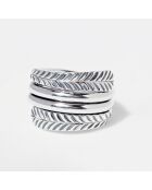 Popoca-Ring aus Sterlingsilber