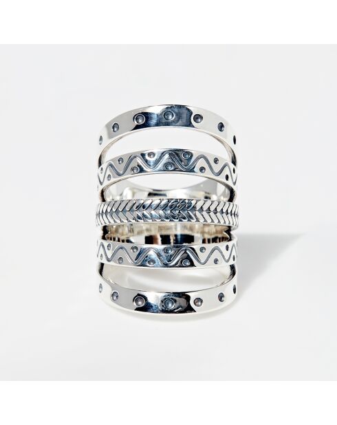 Ring aus tomatlischem Sterlingsilber