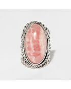 Etzanab-ring in sterling zilver en rhodochrosiet 14,4 kt