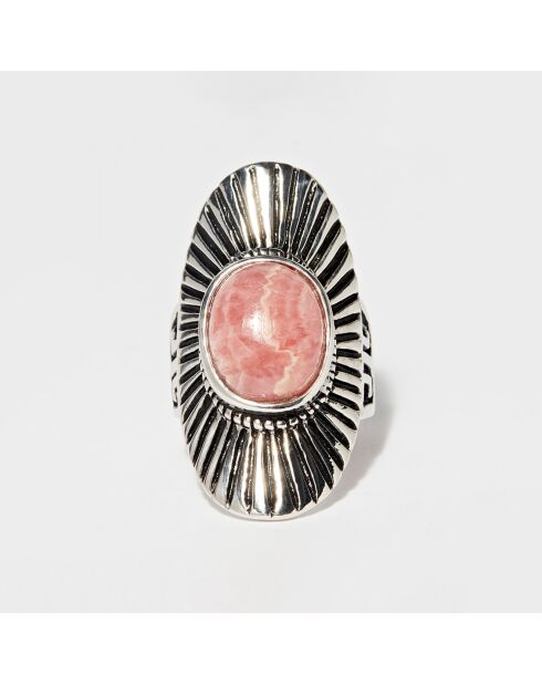 Bague Simpira en Argent massif & Rhodochrosite 4.9 ct