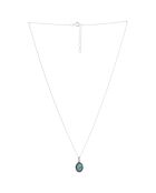 Collier Huaya en Argent massif & Turquoise 0.11 ct