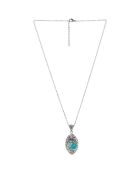 Pendentif Xamaan en Argent massif & Turquoise 4 ct