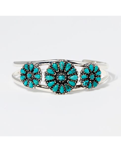 Chicuce armband van sterling zilver en turkoois