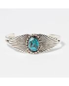 Chicunahui armband van sterling zilver en turkoois