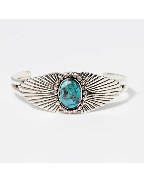 Chicunahui armband van sterling zilver en turkoois
