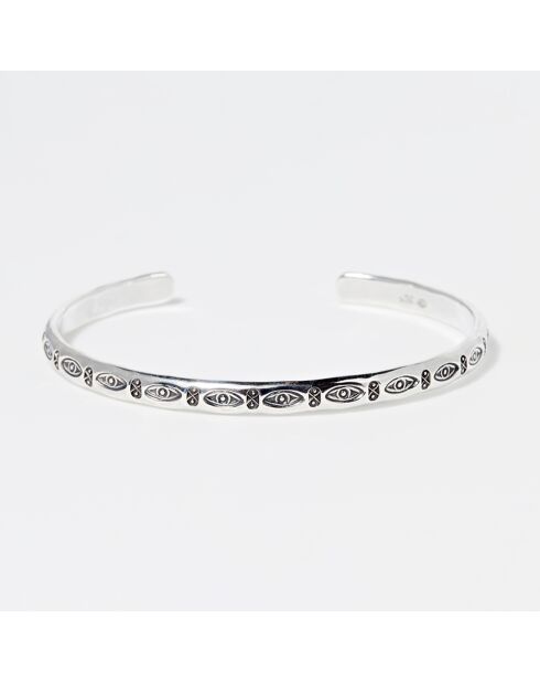 Azteekse armband van sterling zilver