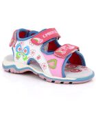 Witte en roze sandalen Claire