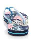 Ly grün/himmelblaue Flip-Flops