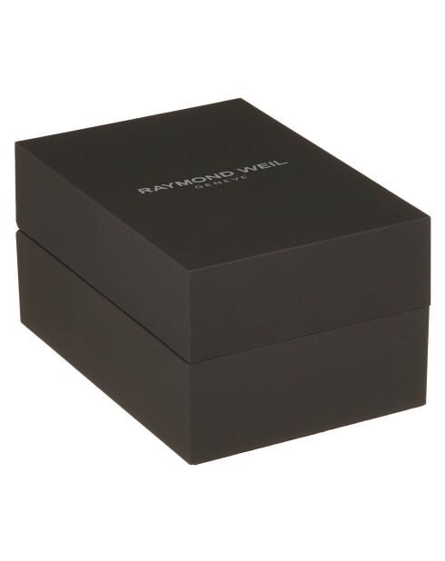 Montre Femme en Acier & Diamants Parsifal Quartz argentée