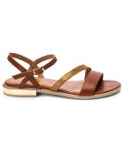 Sandales en Cuir Chloé marron