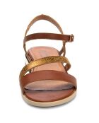 Sandales en Cuir Chloé marron