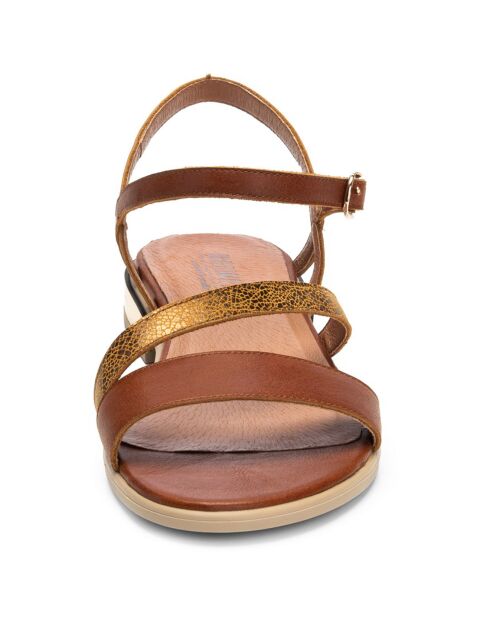 Sandales en Cuir Chloé marron