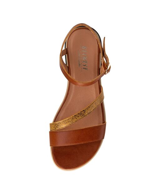 Sandales en Cuir Chloé marron