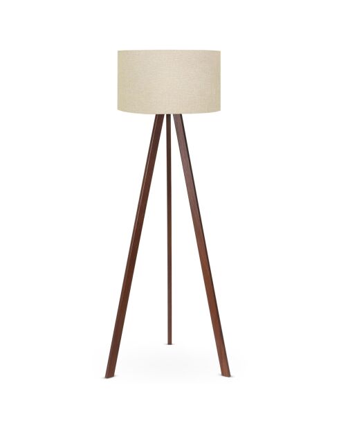 Lampada da terra Ayd beige - D.38x140 cm