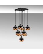 Suspension Yildo noire - 63x63x112 cm