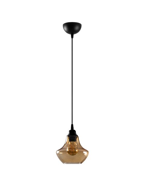 Suspension Gold doré/noir - 17x17x111 cm