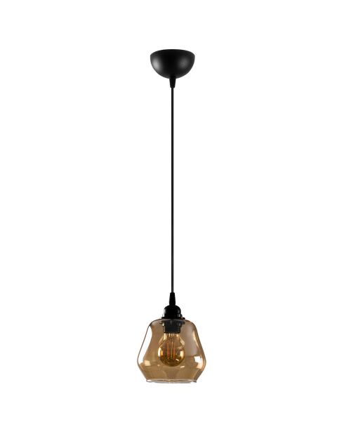 Suspension Gold doré/noir - 15x15x110 cm